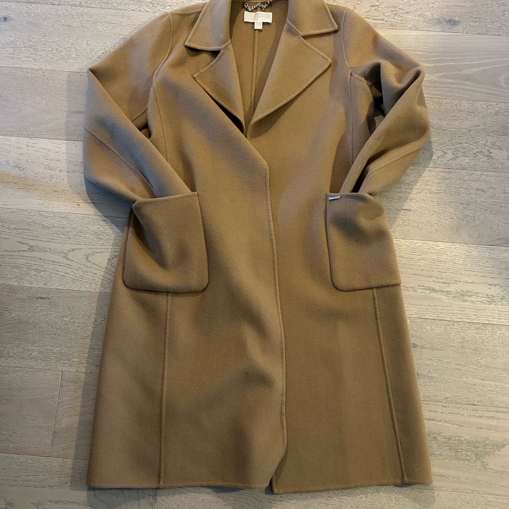 Michael Kors Camel Wool Coat